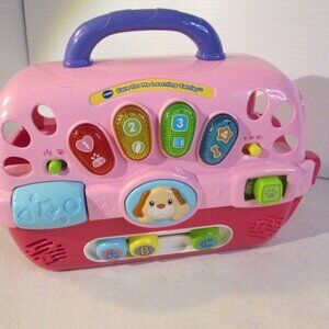 VTech Care for Me Learning Pet Carrier Shapes Colors Lights-Carrier Only, Tested